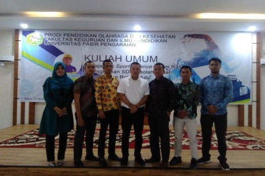 Prodi Porkes FKIP UPP Gelar Kuliah Umum Managemen Sport Science